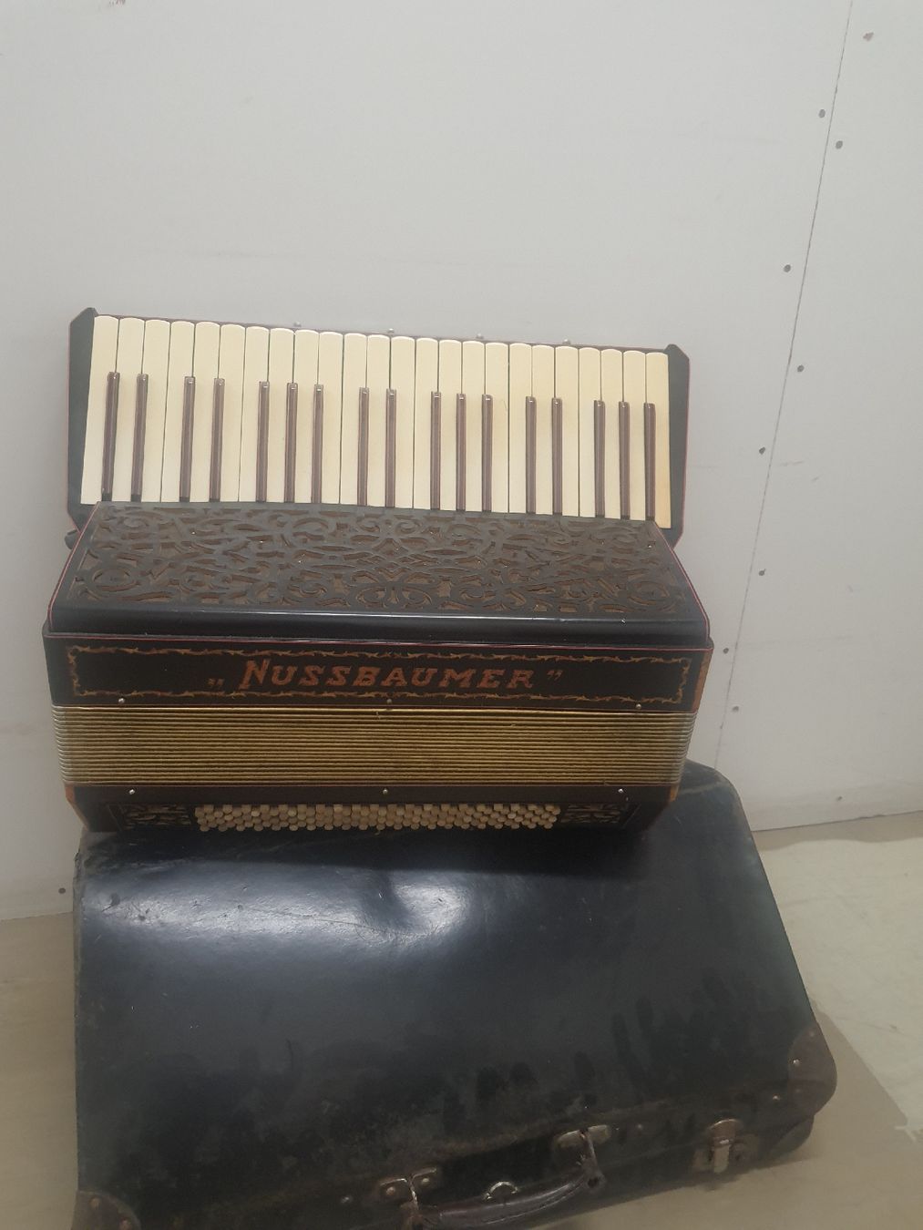 Strumenti musicali: accordéon à piano Nussbaumer avec coffre  – Usato da Pont-de-la-Morge venduto da Mirabelle0