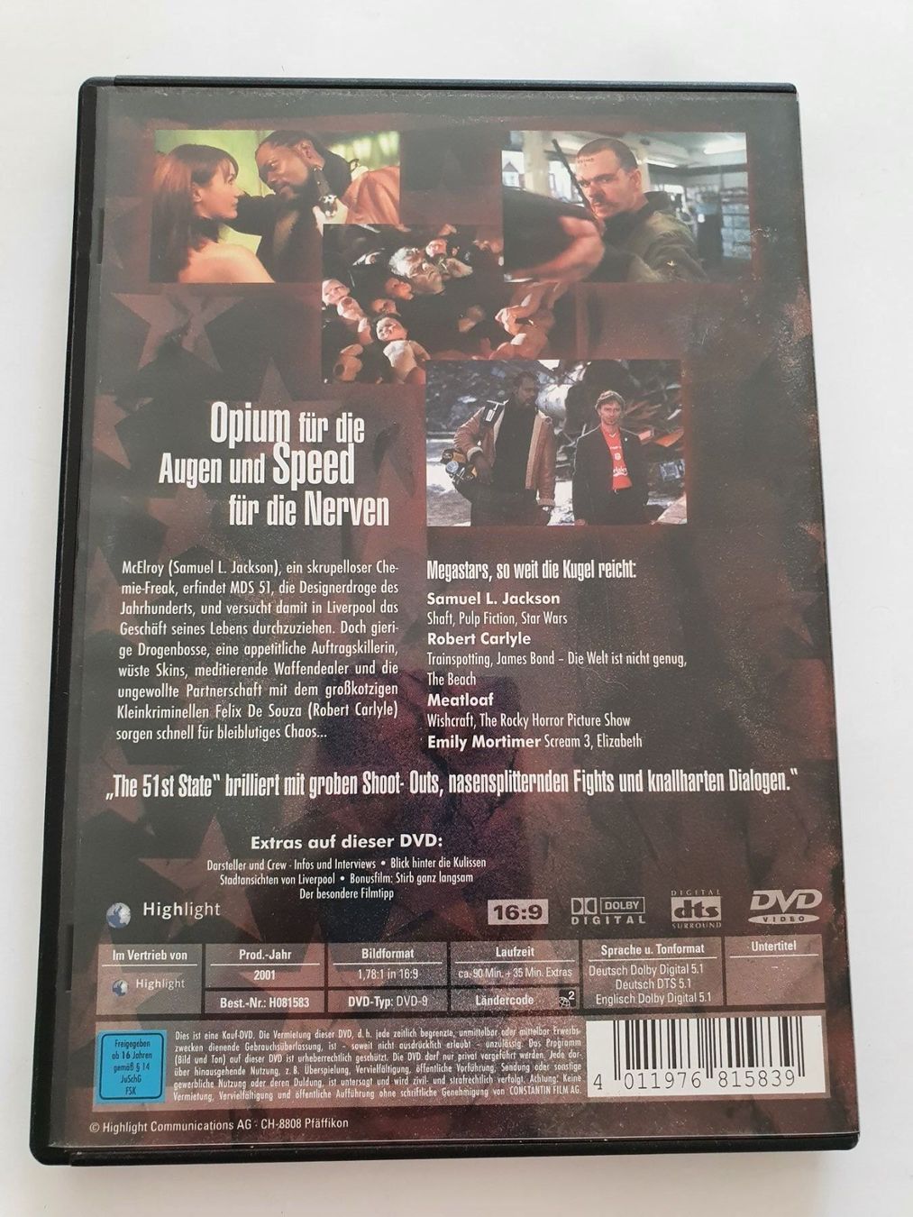 Tutti i DVDs: The 51st State – Usato da Oberdorf BL venduto da BaldenEagle 1