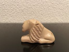 Alte Steinfigur: Löwe