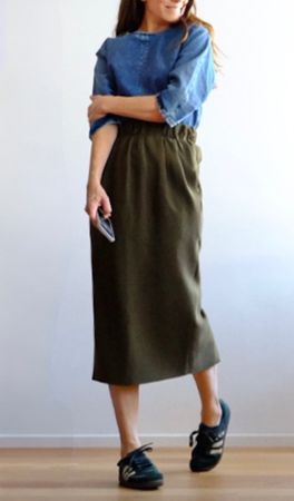 BLANCHE Denim Top - neu -