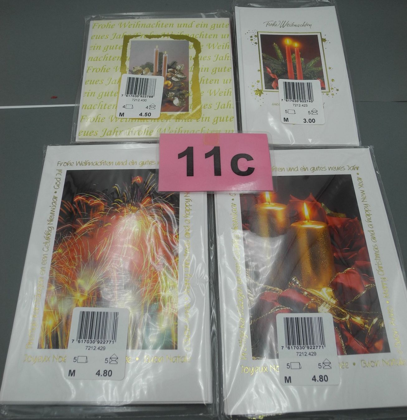 Cartoline: 19 Weihnachtskarten, div. Motive, Nr. 11c – Nuovo e nell'imballaggio originale da Kottwil venduto da Crazyrolf 3