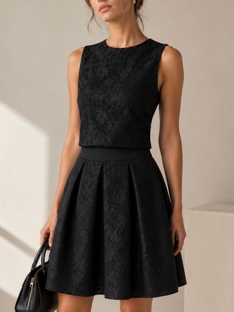 PIQYOURDRESS Top mit Rock - Gr. XS
