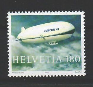 Tutti i francobolli: 2004, Sondermarke Zeppelin NT (2) ** – Usato da Willisau venduto da Vollstempel
