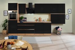 372 Küchenzeile Küchenblock 380cm ESOSW - Küche Einbauküche