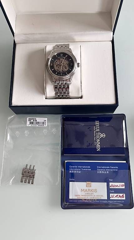 Orologi: Revue Thommen - Skeleton -  Automatic Movement Herren – Usato da Wil SG venduto da reddy12 4