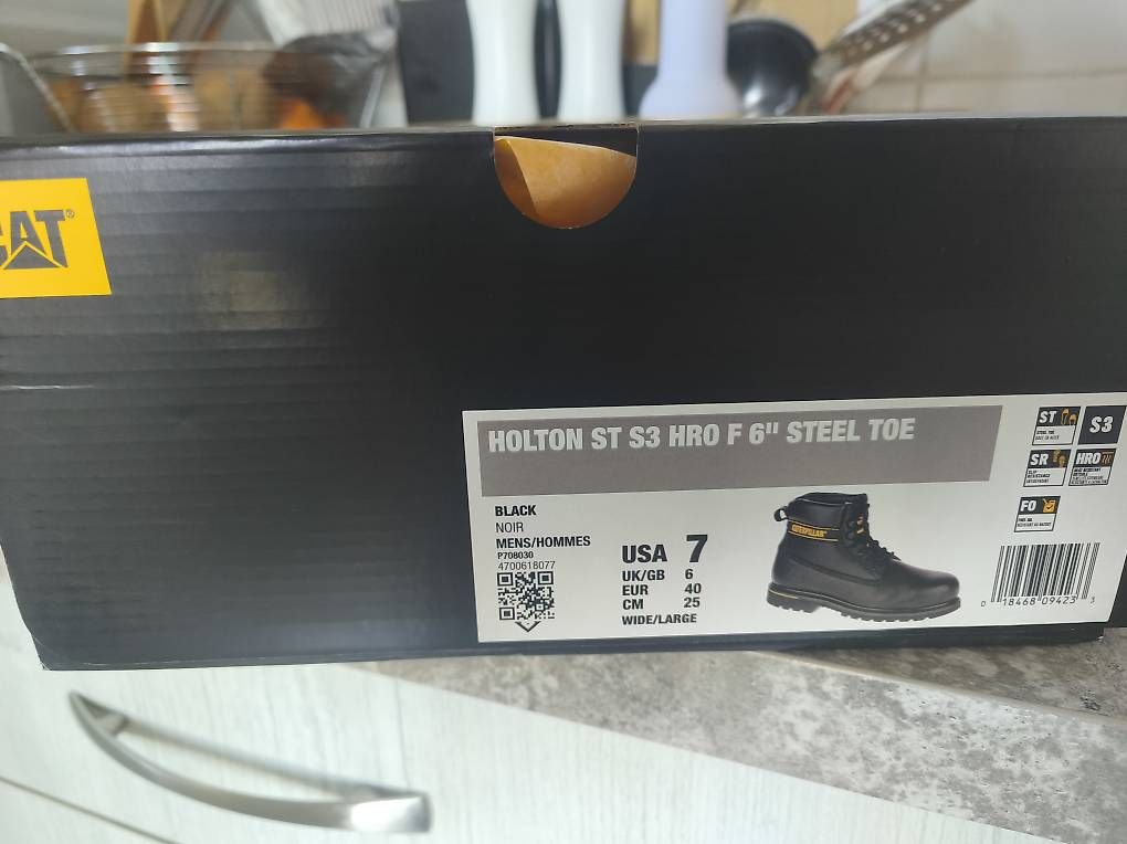 Scarpe da uomo: Caterpillar holton noir s3 – Usato da Lausanne venduto da leu_n62r 1