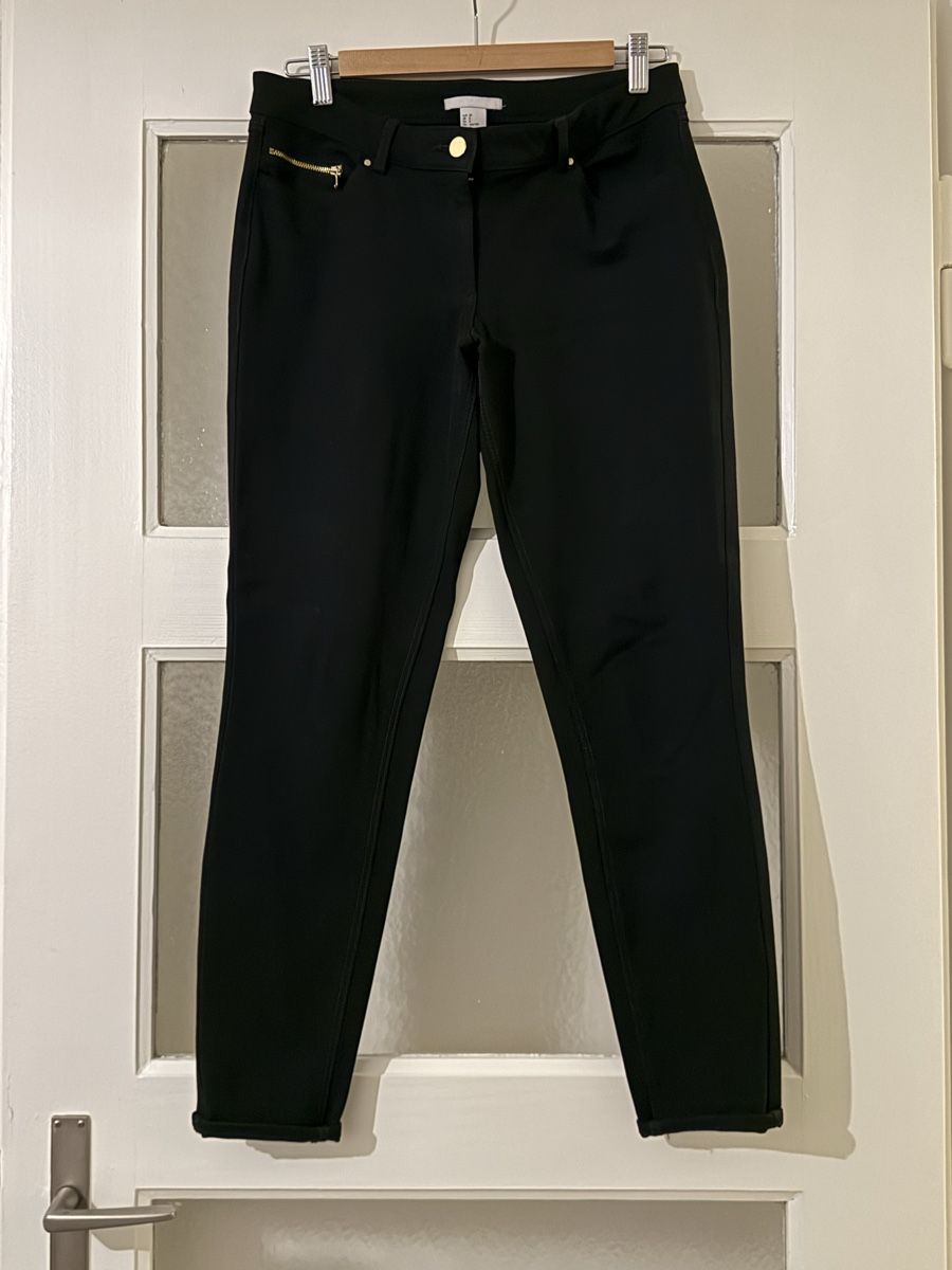 H&M Hosen: schwarze H&M Hose, Grösse 38 – Neu (gemäss Beschreibung) aus Basel von zukk_
