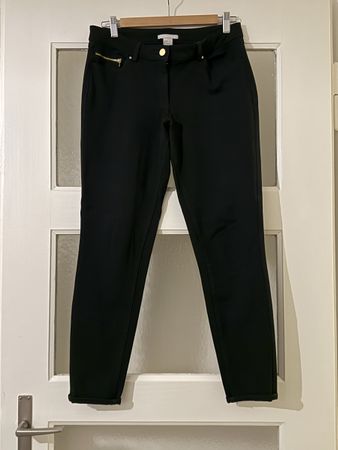 schwarze H&M Hose, Grösse 38