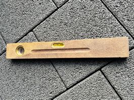 Wasserwaage Holz, Vintage
