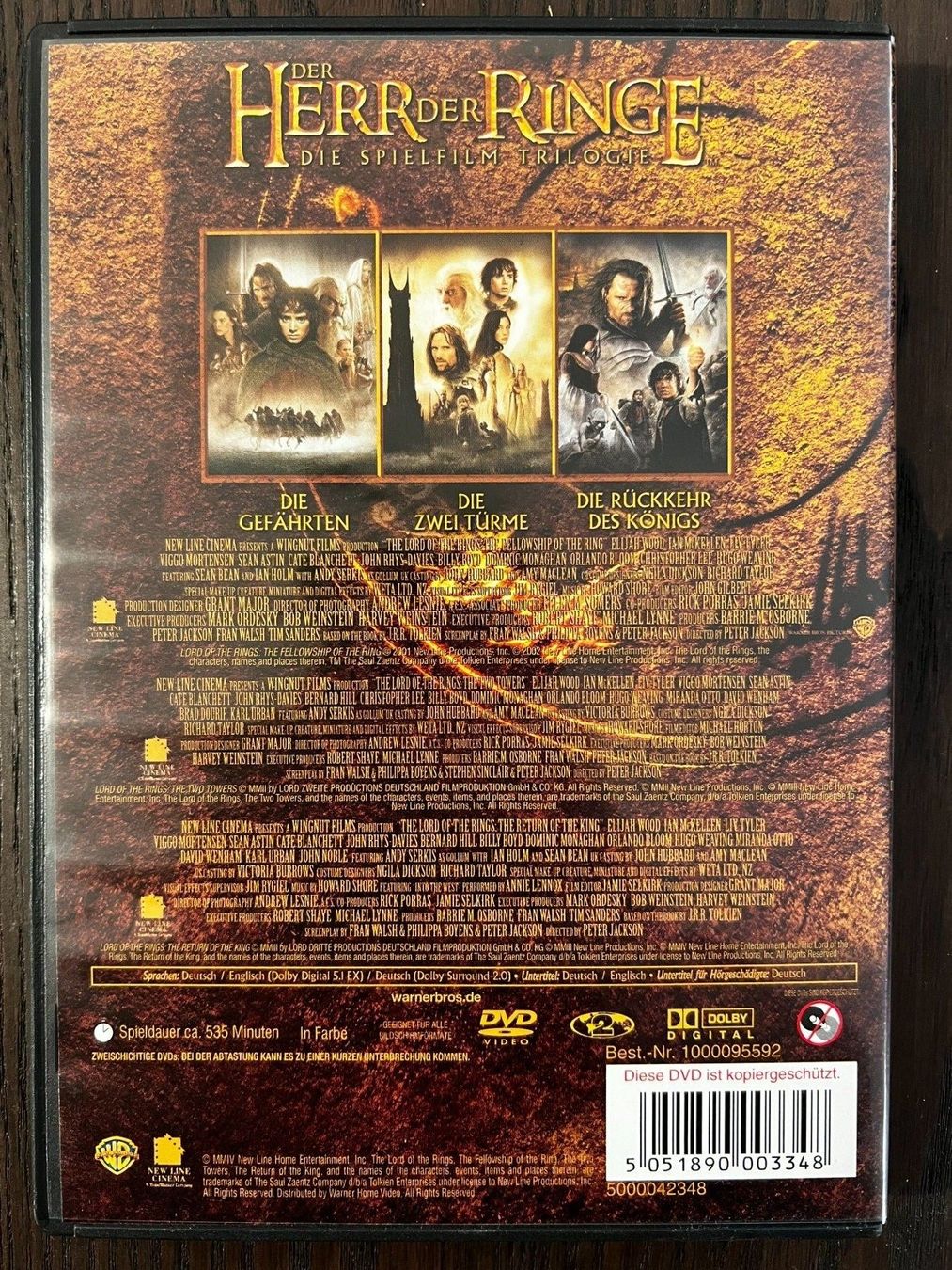 Alle DVDs: Der Herr der Ringe Trilogie – Gebraucht aus Zürich von FilmFreunde 1