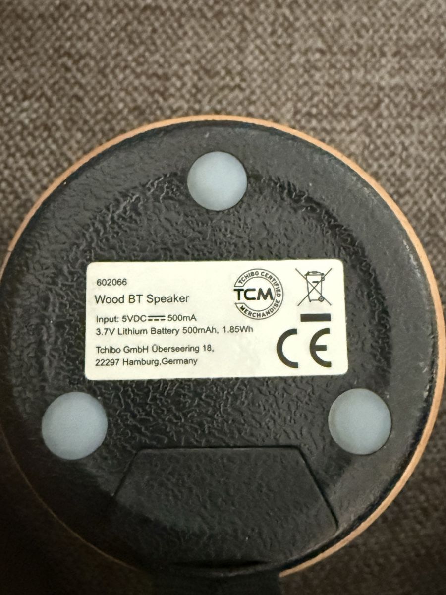 TCM Tchibo Wood BT Speaker, neuwertig, Top Sound! (Neu (gemss  Beschreibung)) in Zrich fr CHF 5  mit Lieferung auf Ricardo kaufen