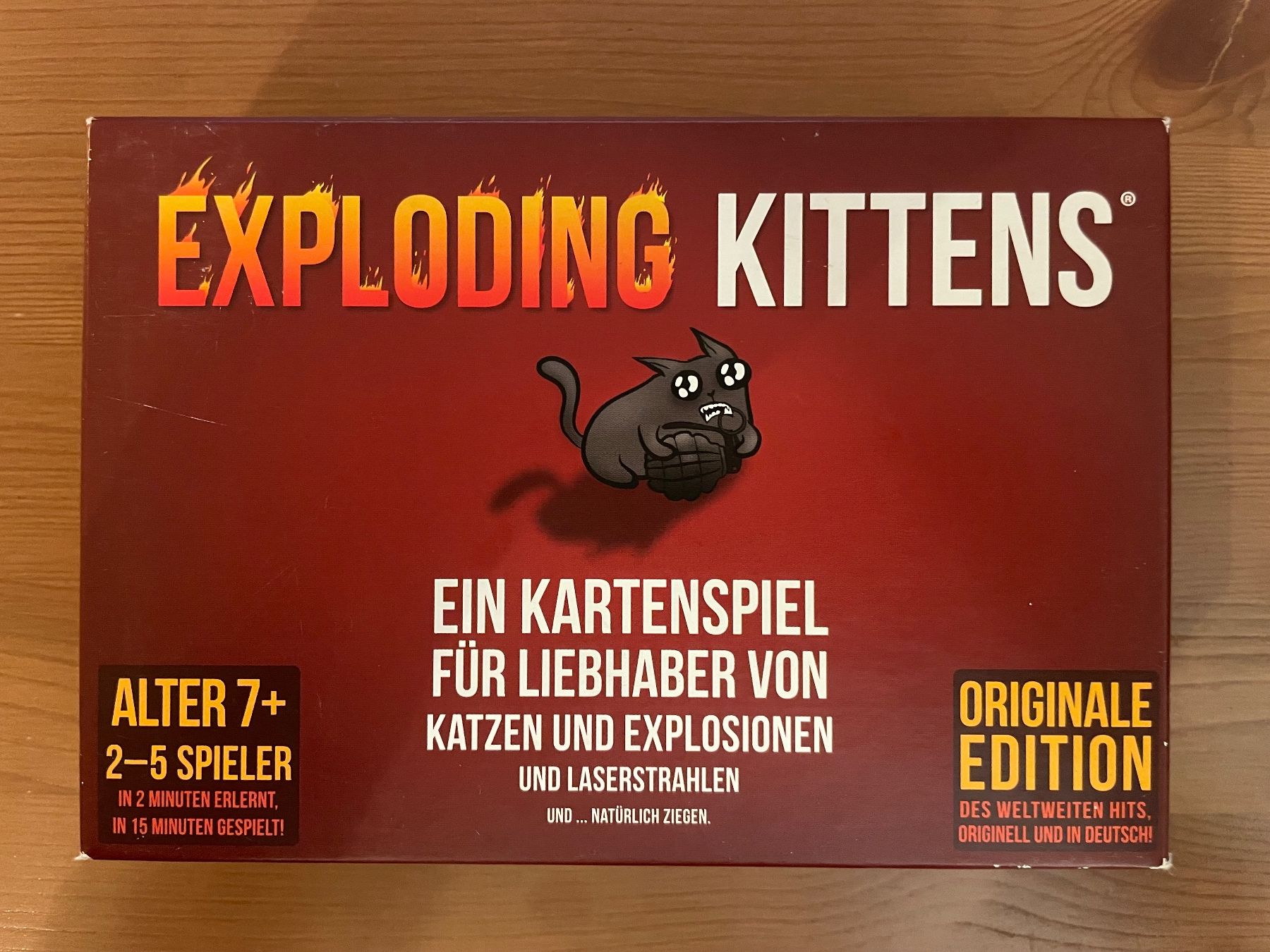 Spiele: Exploding Kittens  Originale Edition + Imploding Kittens – Gebraucht aus Windisch von Dennis028