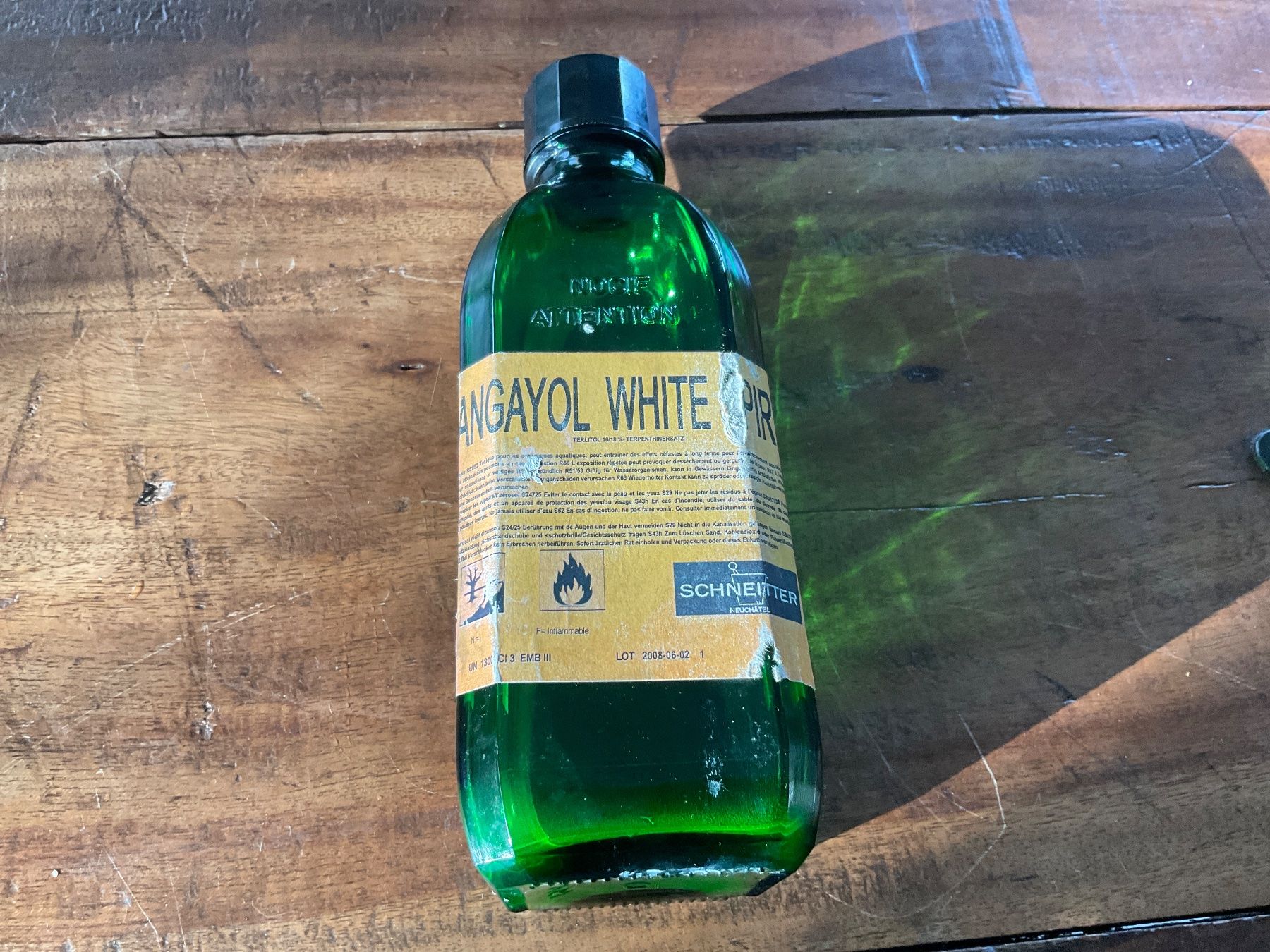 Bottiglie: Ancienne bouteille verte droguerie 50cl – Usato da Avenches venduto da Optimus_ 3