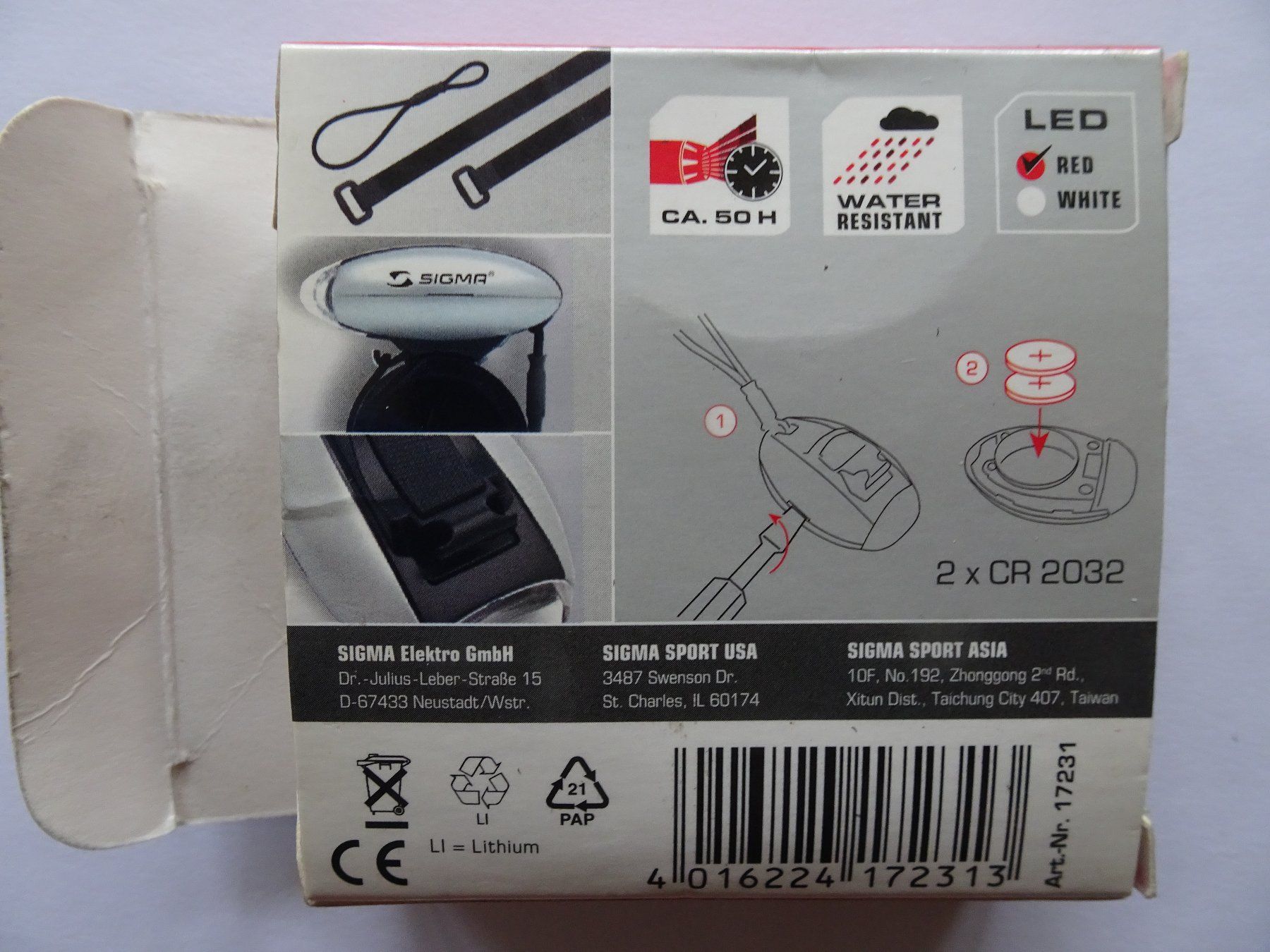 Lampade: LED Safety Light Sigma Safety Light – Nuovo (secondo la descrizione) da männedorf venduto da purzelchen 7