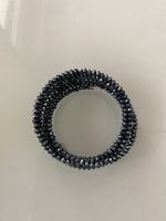 Bracelet Pierre Lang avec perles noires 6 rangs 🤩