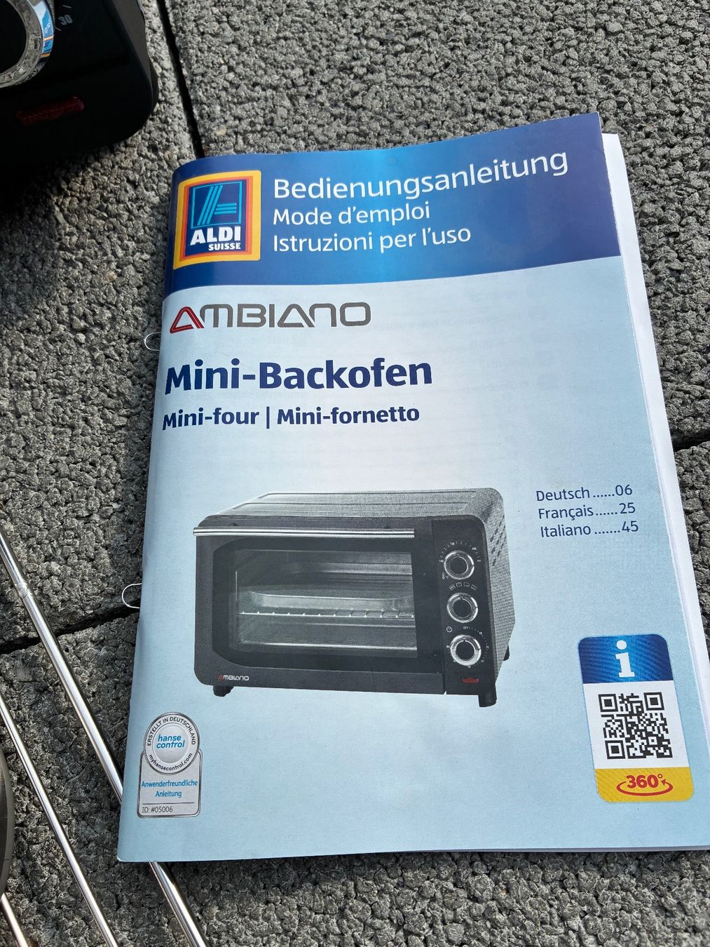 Ambiano Elettrodomestici da cucina: Ambiano Mini Backofen – Nuovo (secondo la descrizione) da Horw venduto da adler65 7