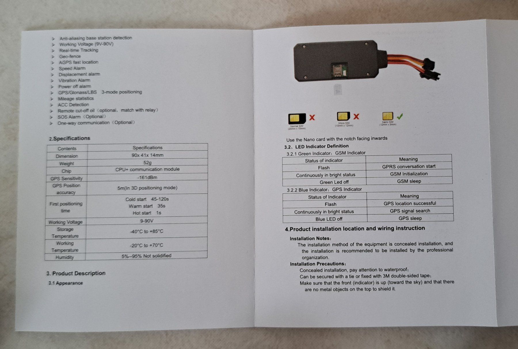 Radiocomunicazione: ***** GPS Tracker - 3G – Nuovo e nell'imballaggio originale da Villaz-St-Pierre venduto da Ubid 1