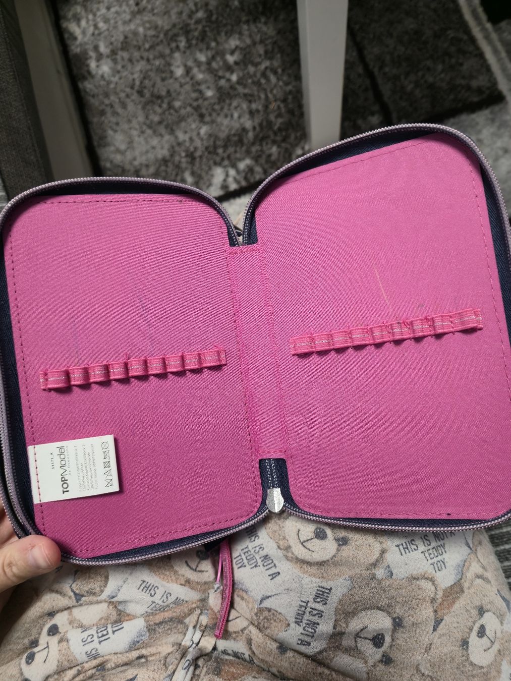 Astucci : Mäppchen Pink Stifteetui Federmappe mit Reissverschluss – Usato da Ehrendingen venduto da Ince2016 3