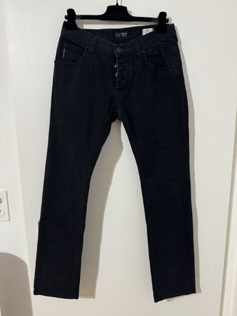 Armani Jeans schwarze Slim Fit Herren Grösse W30