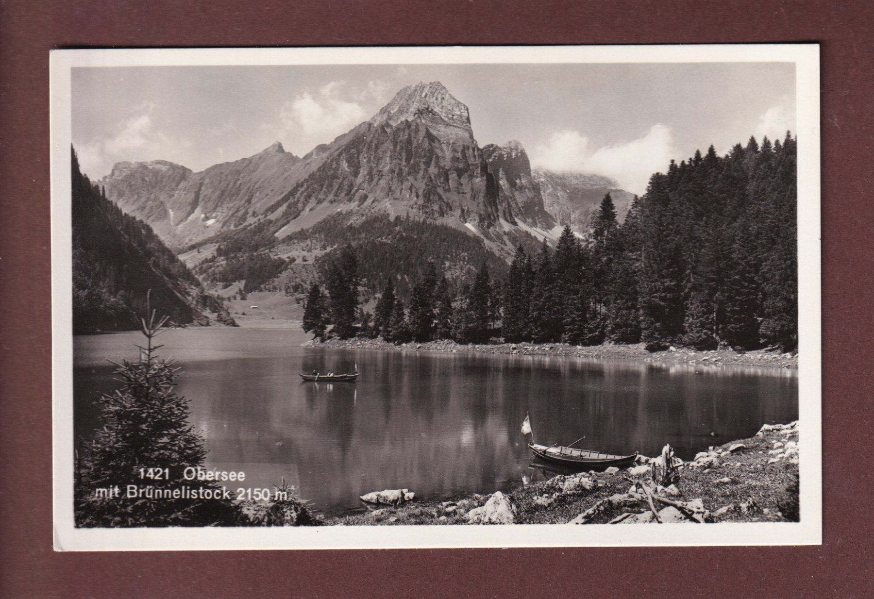 Cartoline postali: OBERSEE - Brünnelistock – Usato da Pully venduto da nicecards-shop