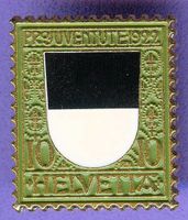 PTT  Pro Juventute 1922  FREIBURG