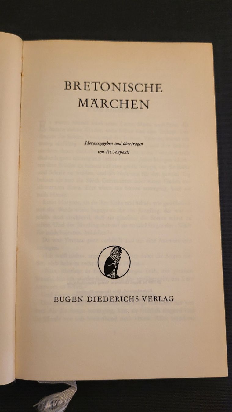 Livres: Buch BRETONISCHE MÄRCHEN – D'occasion à Basel par spinne02 2