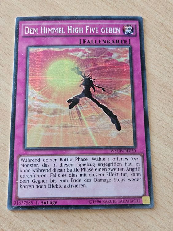 Carta Yu-Gi-Oh! Hermana Gagaga (WSUP-EN006) - Rara Secreta Prismática, 1ª Edición, De Superestrellas Mundiales
