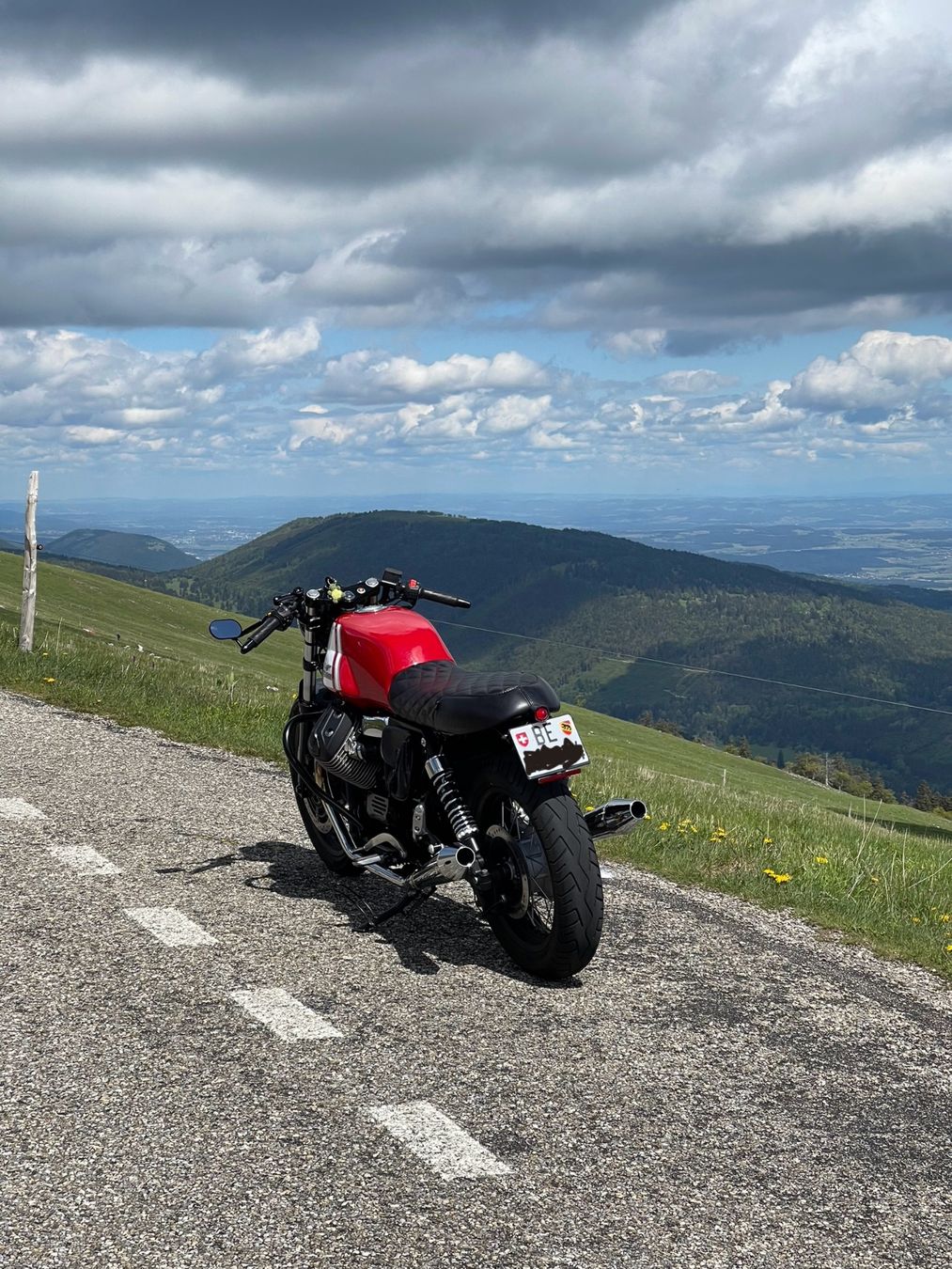 Moto Guzzi Strasse: Motoguzzi v7ii Cafe Racer – Gebraucht aus Ipsach von Froschmaul 2