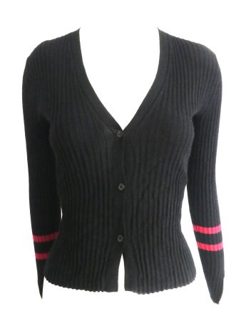 DOROTHEE SCHUMACHER Feinstrick Jacke Cardigan, Gr. S
