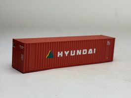EB- 40 Ft. Container Hyundai braunrot