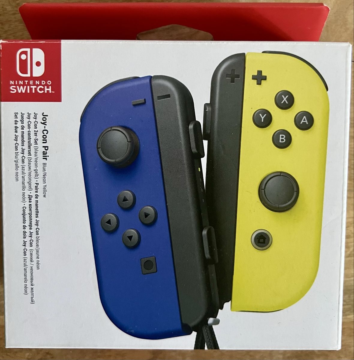 Nintendo Controller: Nintendo Switch Joy-Con Blue/Yellow - OVP – Nuovo (secondo la descrizione) da Lausanne venduto da Polokus