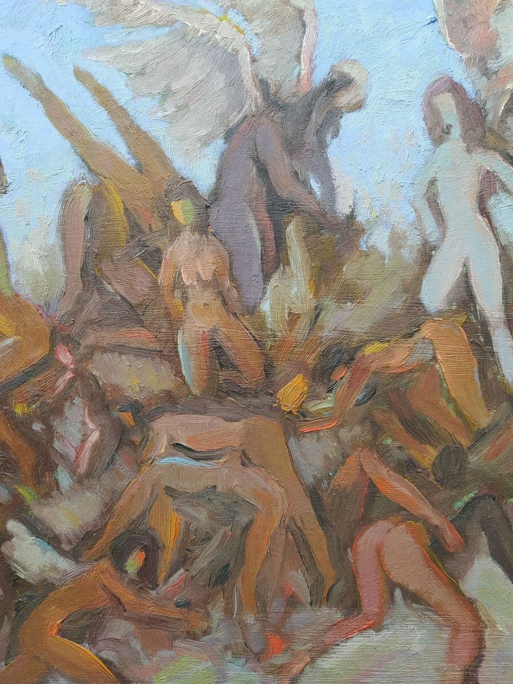 Gemälde: Ölgemälde - die Orgie, unsigniert – Gebraucht aus Bretzwil von nefith 5