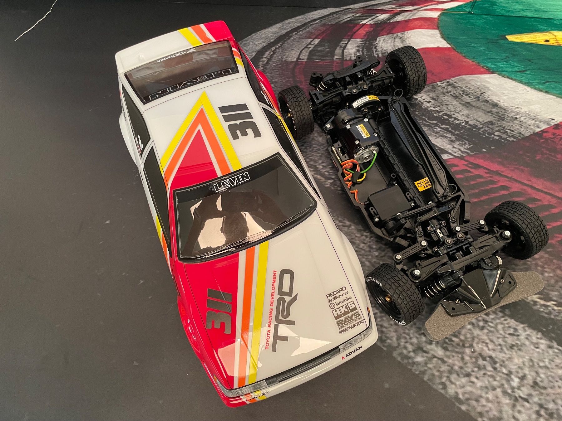 Tamiya RC Modellbau: Tamiya / HPI Toyota Corolla Levin – Neu (gemäss Beschreibung) aus Uznach von nightcrawler 8
