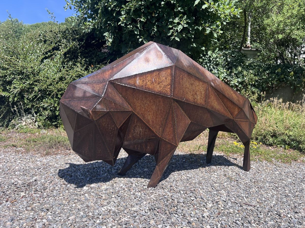 Sculture & Statue: Bison Skluptur unikat – Usato da Aarau Rohr venduto da frey85