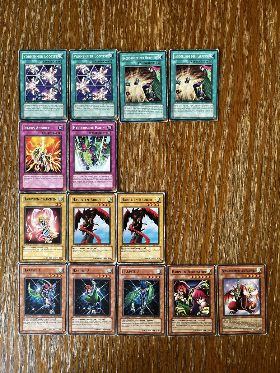 Spiele: Harpyie-Karten Yu-Gi-Oh! – Gebraucht aus Mitlödi von aaron_h