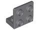 Lego Dark Bluish Gray Bracket 1 x 2 - 2 x 2 76 Stück