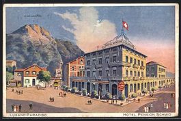 Lugano-Paradison, Hotel-Pension Schmid, 