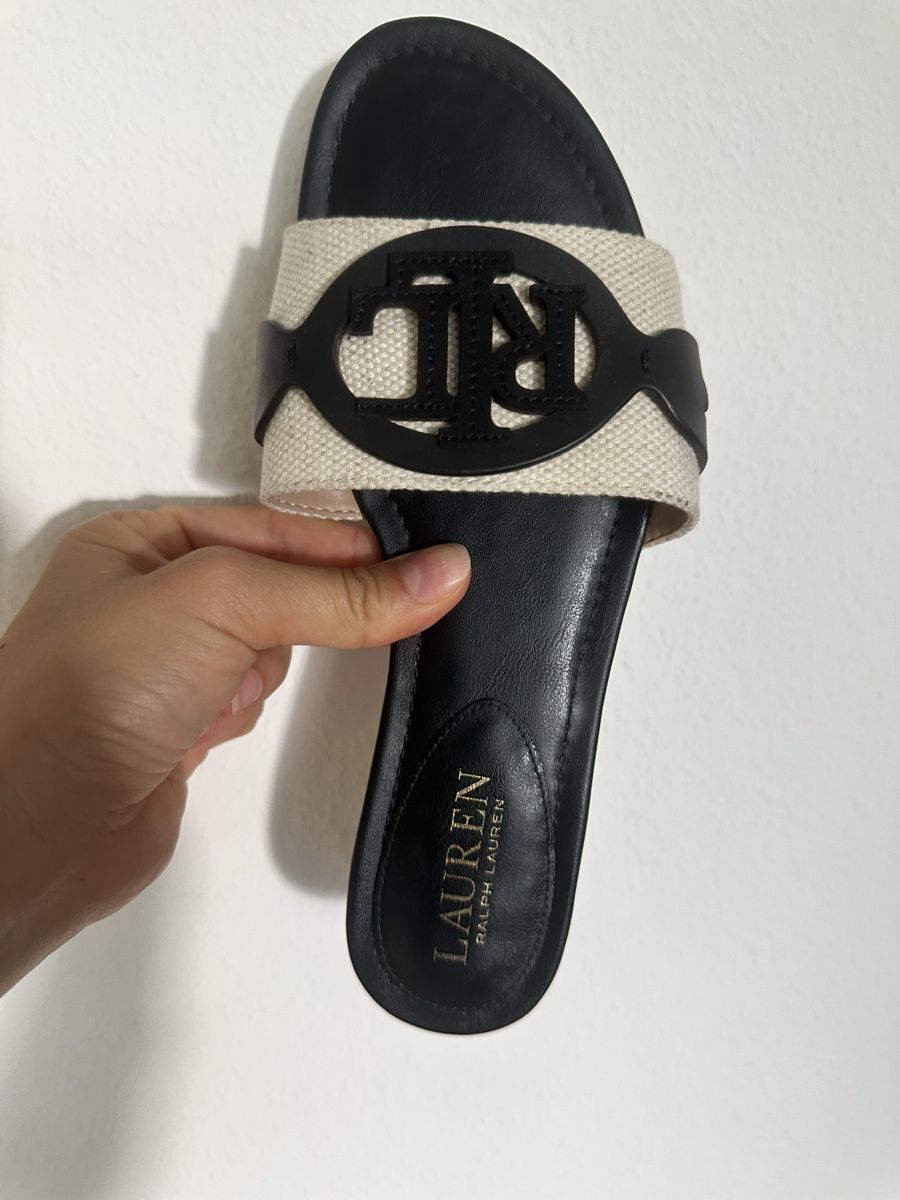 Ralph Lauren Damenschuhe: Ralph Lauren slides  – Gebraucht aus Basel von nef_f2x2 1