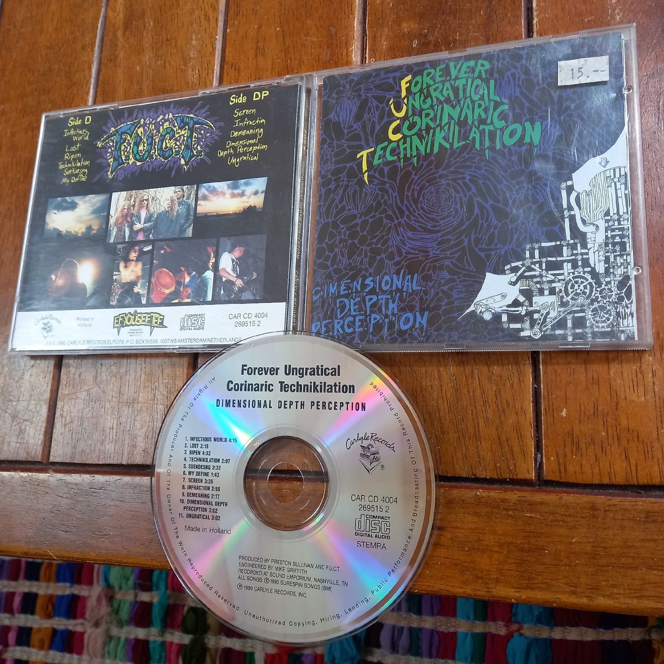 CDs: fuct - dimen... – D'occasion à St-Cergue par VeganWarrior