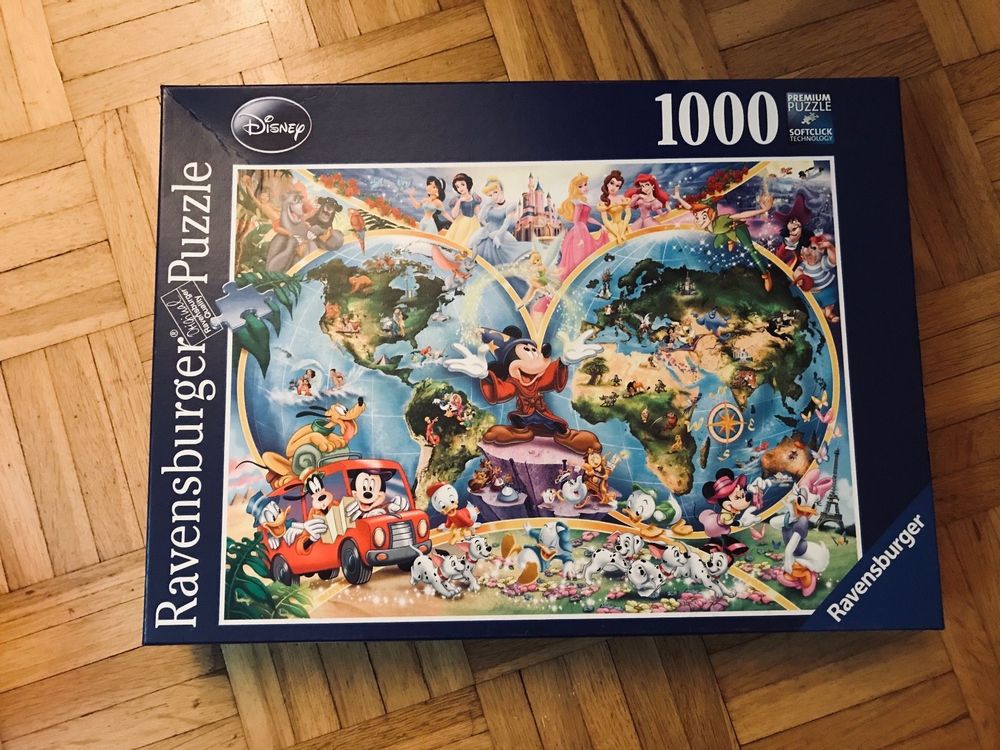 Disney Puzzle 1000 Teile (Gebraucht) in Mauensee für CHF 12 – mit ...