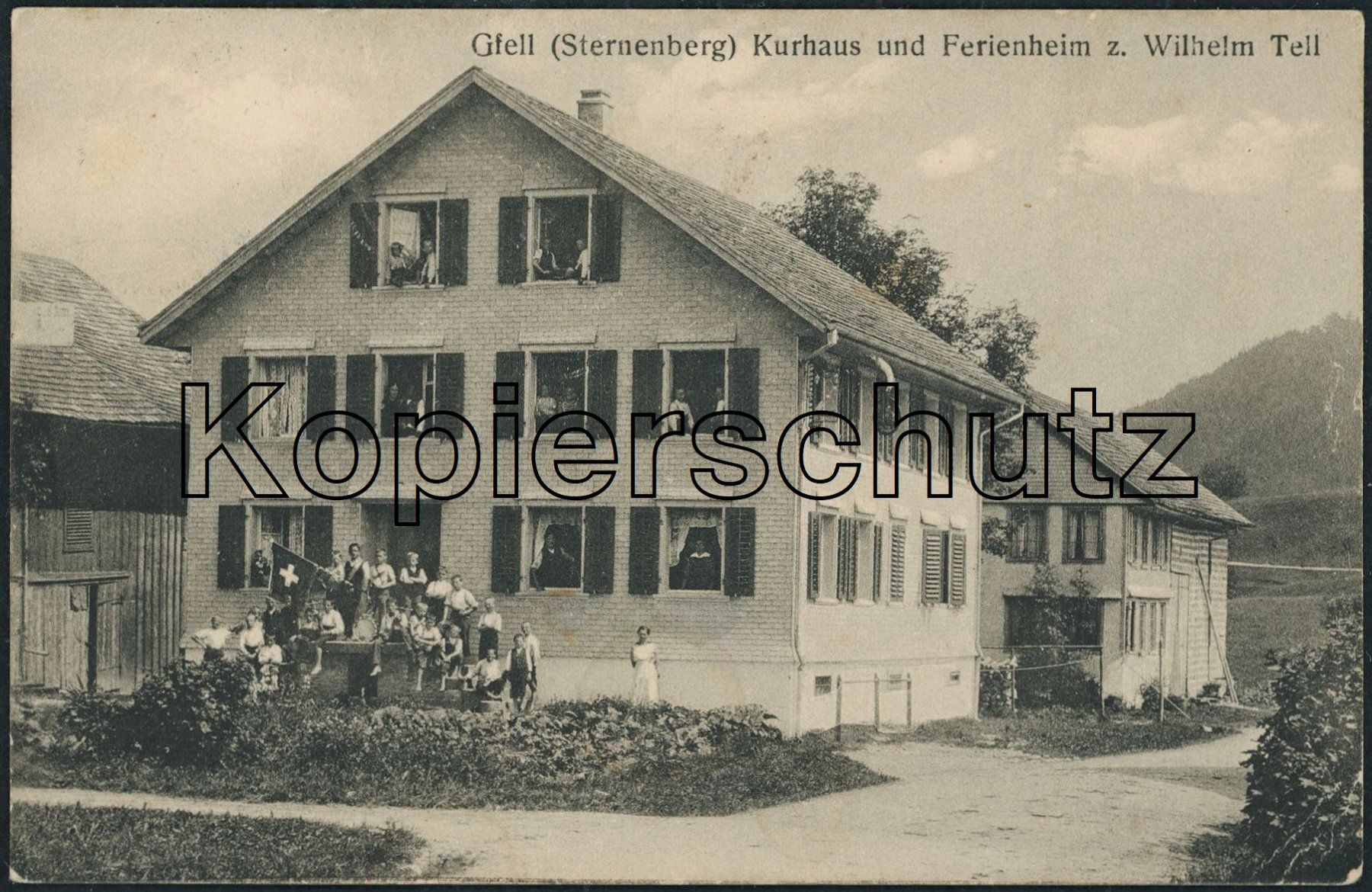 Cartoline postali: ZH Gfell - Sternenberg – Usato da Schindellegi venduto da masutka7