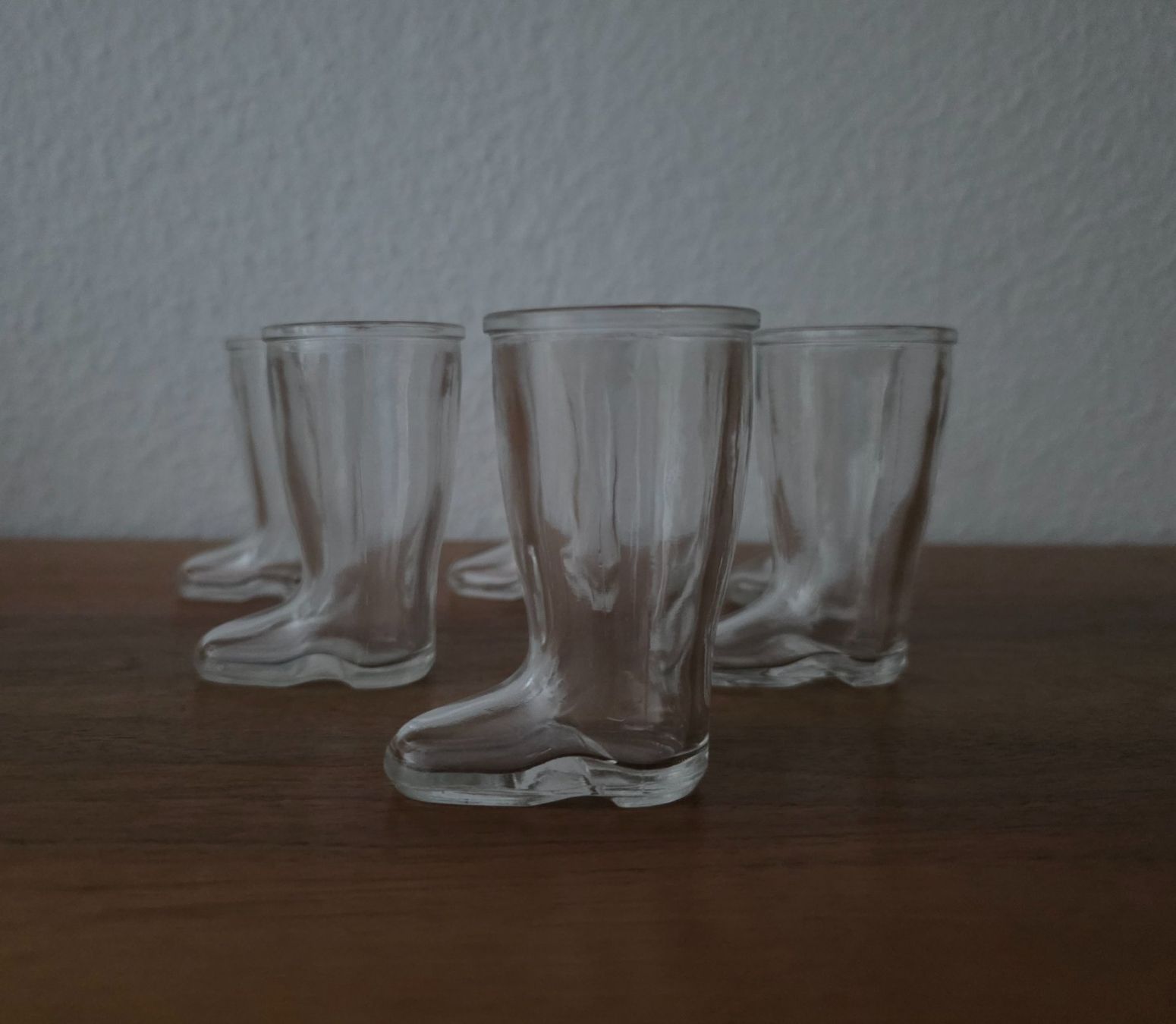 Bicchieri: 6 SCHNAPSGLÄSER "STIEFEL" (Versand möglich) – Usato da Engelberg venduto da Rotti13