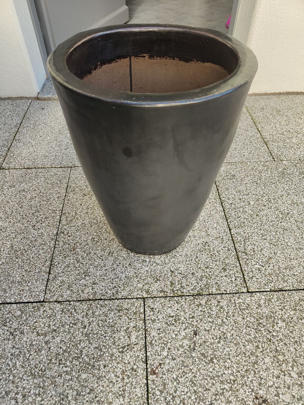 Pentole: Grosser Pflanztopf, Topf, Gartentopf, Durchmesser 36cm – Usato da Schlieren venduto da bingo33 2