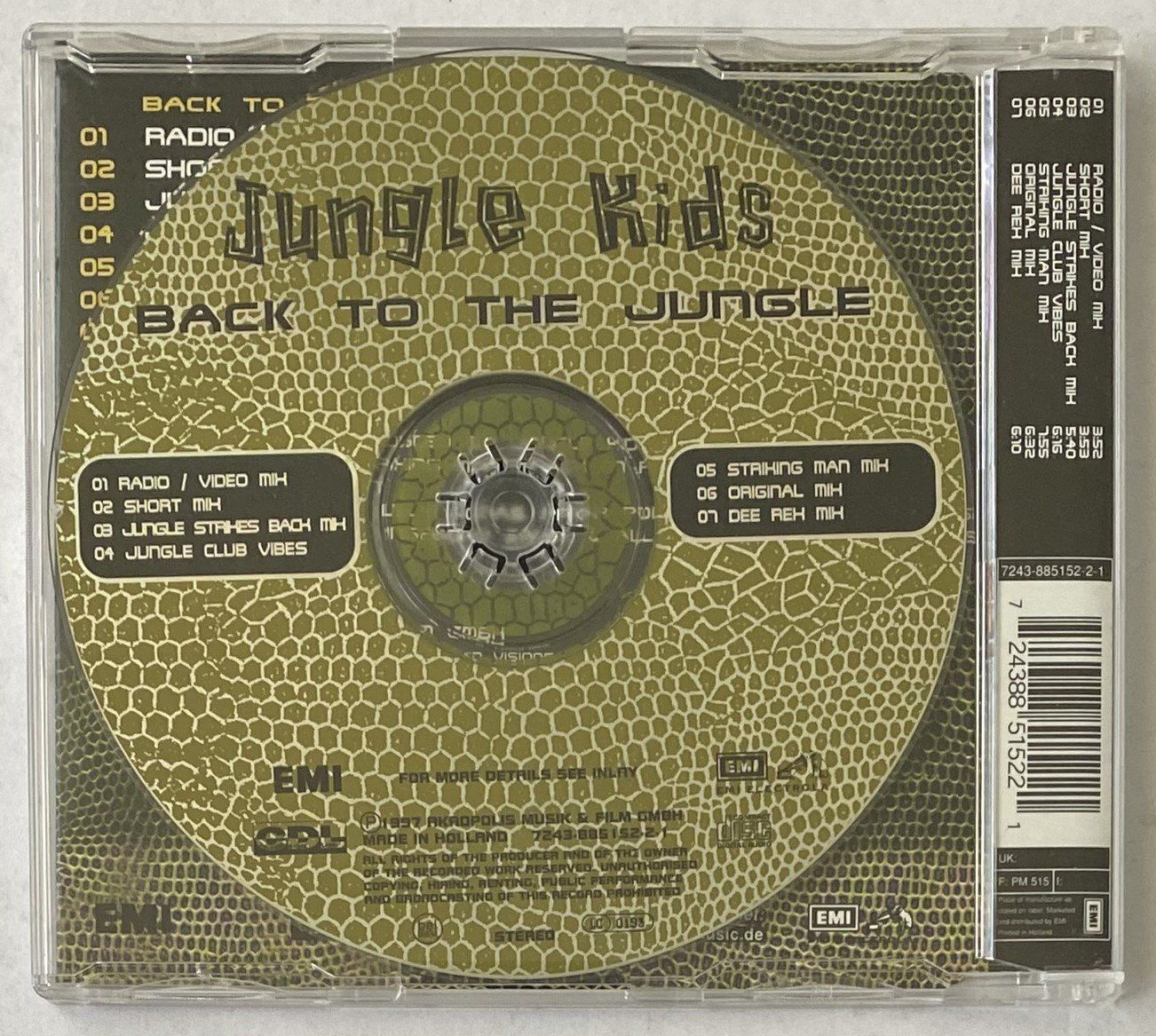 CDs: Jungle Kids, Back to the Jungle – Gebraucht aus Flums von Asquillo 1
