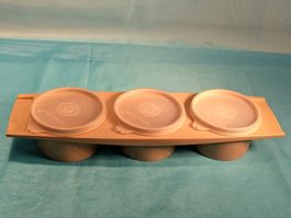 Tupperware Behälter 3er Set beige