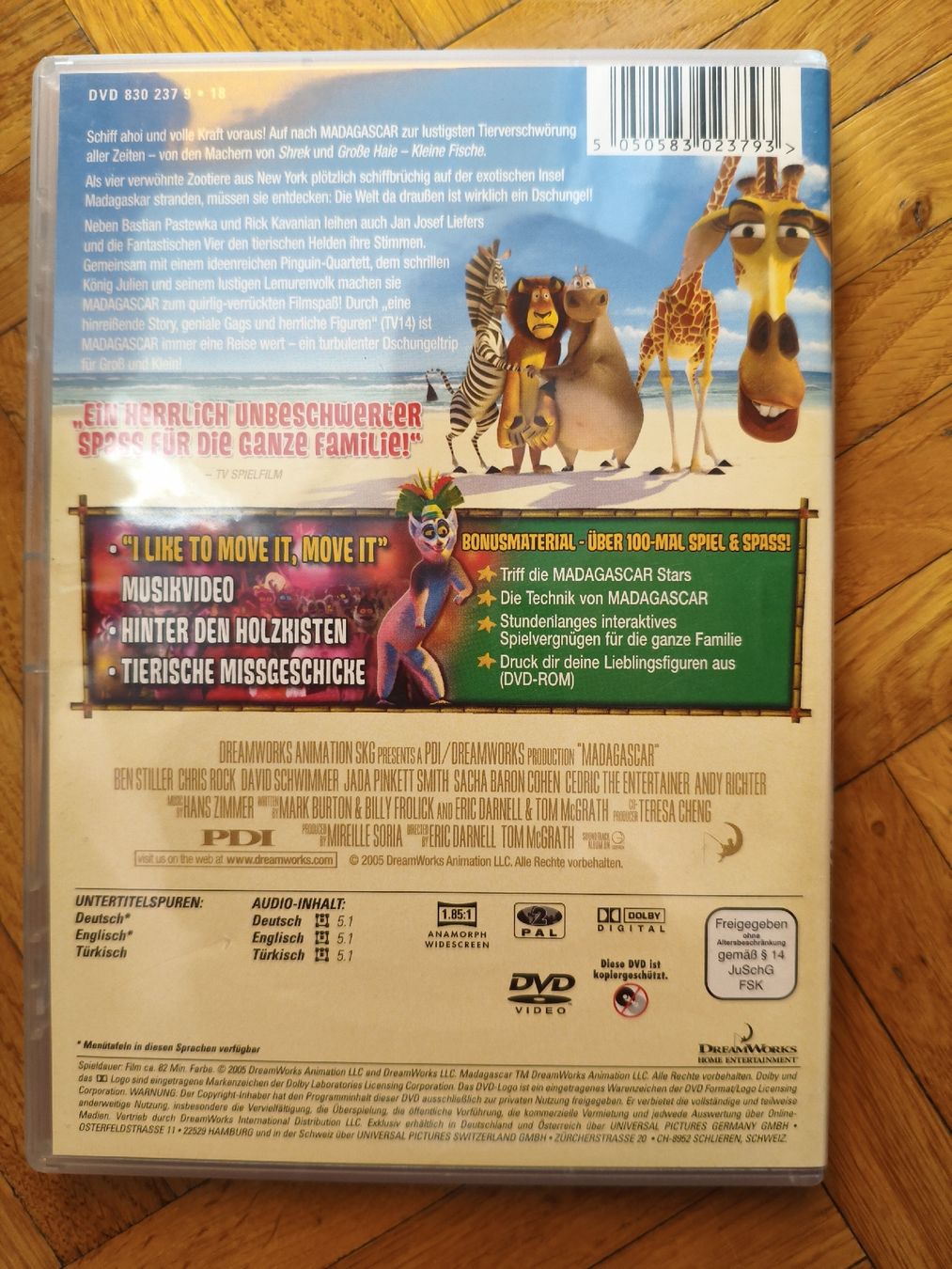 Tutti i DVDs: Madagascar – Usato da Renens VD venduto da kollar7 1