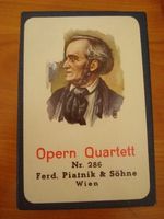 Opern Quartett Nr. 286 Ferd. Piatnik & Söhne Wien