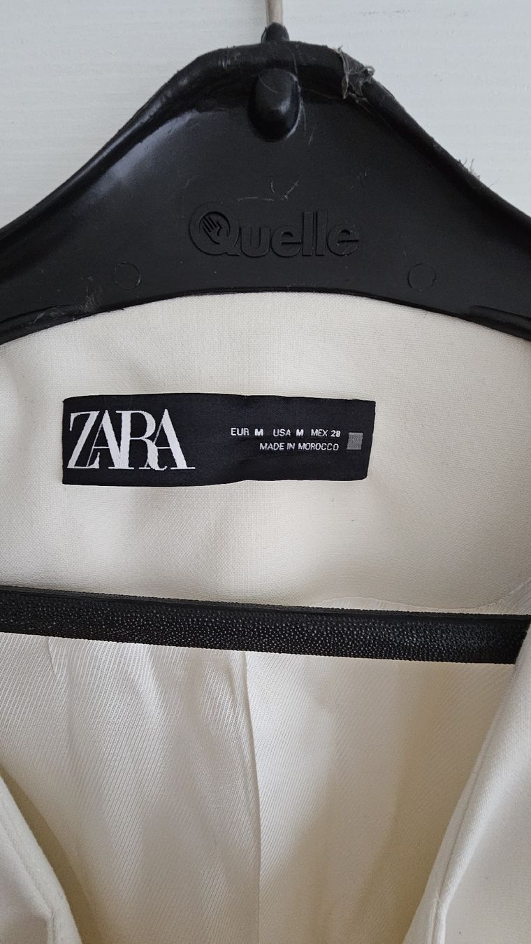 Zara Giacche: Zara Blazer, Crèmeweiss, Grösse M – Usato da Steinmaur venduto da Kiki_m240 4