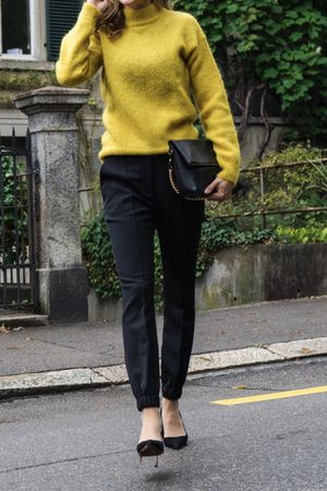 ALEXANDER MCQUEEN Hose, Wolle mit Bügelfalte, IT38/CH34