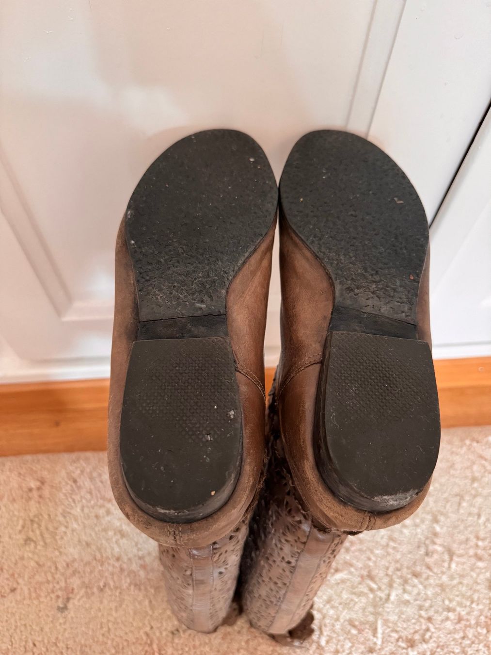 Scarpe da donna: Verspielte Lederstiefel Grösse 38.5/39 – Usato da Zürich venduto da 411osmanbey 5